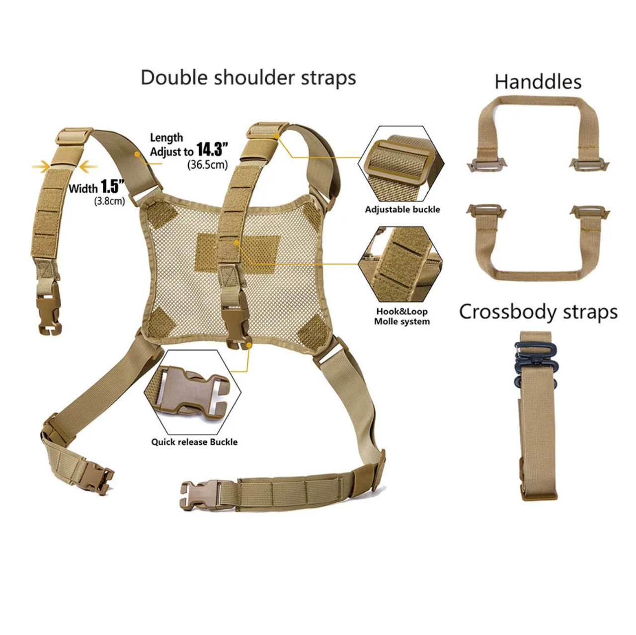 Us2a Arms Tactical Chest Rig – Modular Loadout Vest - Image 8