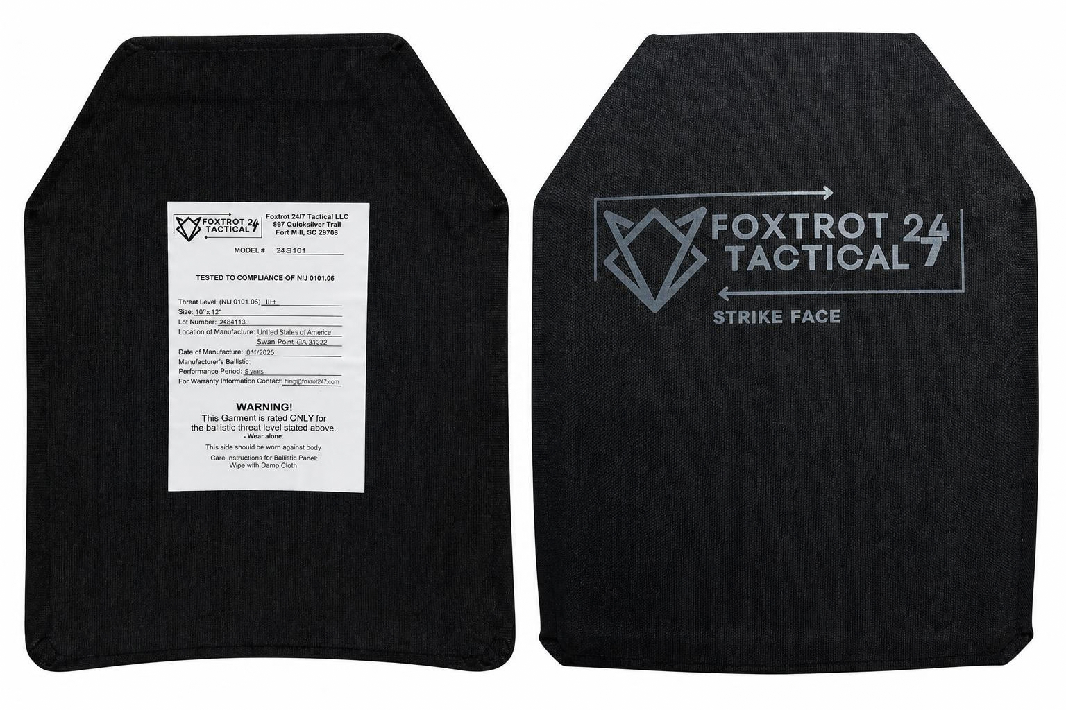 Foxtrot 24/7 Tactical Plate Carrier Bundle with SRT Armor Plates - Image 6
